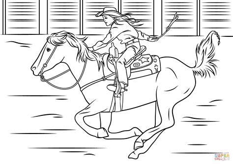 22 Cowgirl Coloring Pages (Free Printable PDFs)